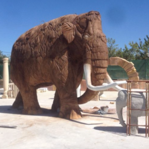 Escultura Mamut Lanudo – Tematización a Gran Escala